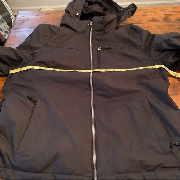 Zeroxsposur Mens All Weather Black Faux Fur Lined Hooded Jacket Sz XXL - Picture 5 of 8